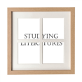 thumbnail image 1 of Courte Phrase Étude Littératures Cadre Mur Table Affichage 4 Ouvertures Image, 1 of 3