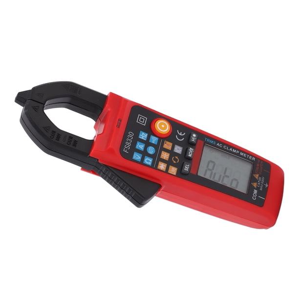 Multímetro, FS8330 Pinza amperimétrica Digital Multímetro digital Probador de voltaje Construido para durar
