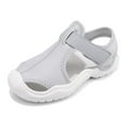 thumbnail image 1 of Toddler Athletic Water Shoes Hoop&Loop Boys Girls Water Shoes Slip On Closed-Toe Beach Swim Pool Sandals for Unisex Kids Grey 29, 1 of 5