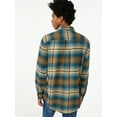 thumbnail image 3 of Free Assembly Men's Two-Pocket Flannel Shirt, 3 of 5