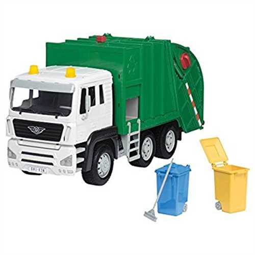 driven garbage truck