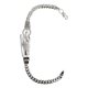 thumbnail image 1 of JOYARIS Pulsera Chica San Judas Tadeo Esclava Plata Ley 925 Zirconia Talla Largo/Ancho: 17.5 cm x 5 mm PT-0000203, 1 of 4