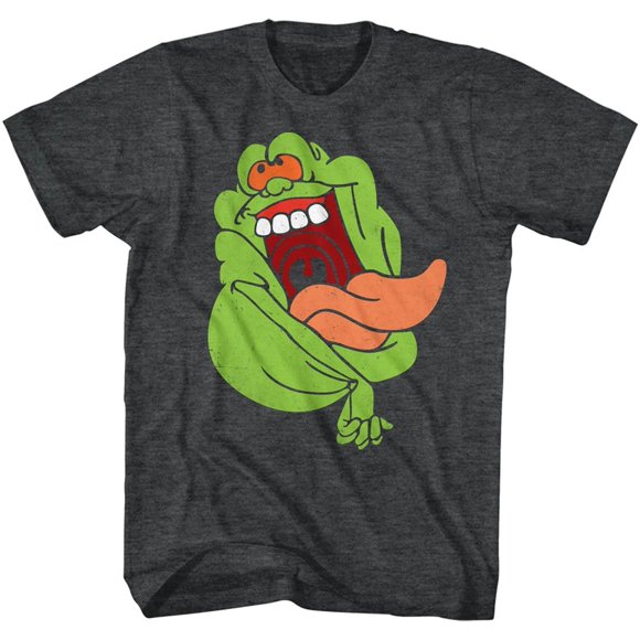The Real Ghostbusters Animated TV Series Charming Slimer Adult T-Shirt Tee