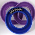 thumbnail image 2 of 2 piezas de de bobina flexible, azul púrpura, portabobinas de carrete accesorios de herramientas de costura de bricolaje Zulema Soporte organizador de bobina, 2 of 8