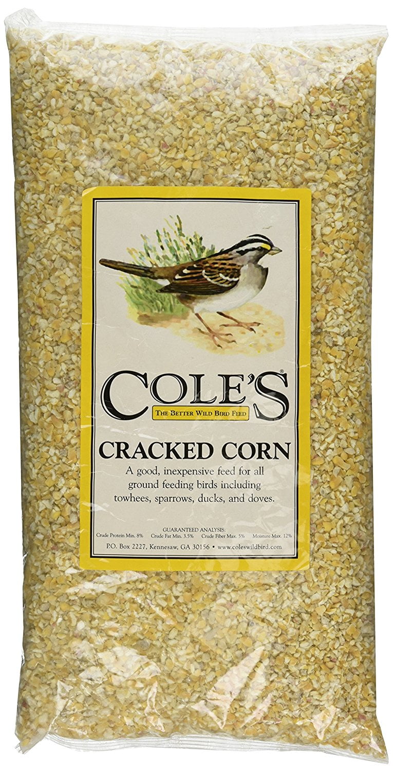 Cole's CC05 Cracked Corn Bird Food, 5Pound, Ideal for all ground
