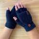thumbnail image 4 of Guantes calefactores de doble cara mitones recargables lavables cálidos para senderismo al aire libre, 4 of 6