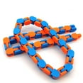 thumbnail image 2 of Amyove Plastic Diy Bicycle Track Decompression Chain Toy Magic Fluid Bracelet Wacky Tracks, 2 of 7