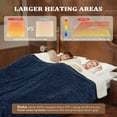 thumbnail image 5 of Danolapsi Heated Throw Blanket,Soft Flannel Heating Blanket with with 8 Hours Auto Off,10 Fast Heating Levels,Machine Washable,Machine Washable,OverHeat Protection, 5 of 9