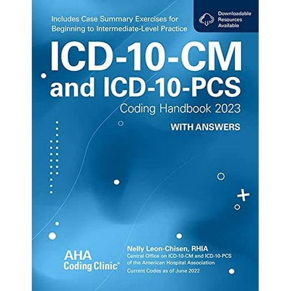 Pre-Owned ICD-10-CM and ICD-10-PCS Coding Handbook with Answers 2023, 9781556484728, 1556484720, Paperback, 1 edition