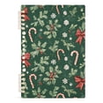 thumbnail image 7 of FORMRS 1-Subject Spiral Notebook 8" x 5" College Ruled 60 Refillable Sheet A5 Hard Cover, 2 Pack, Christmas Candy Cane, 7 of 7
