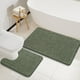 thumbnail image 1 of Juego de alfombras de baño LOCHAS, suaves y antideslizantes, 2 piezas, 1 of 8