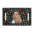 thumbnail image 6 of Yuyamidu Cute Capybara Golf Cart Seat Covers, Colorful Light Club Car Seat Blanket with Pockets, Christmas Golf Cart Accessories for Most Club Cars, 6 of 7