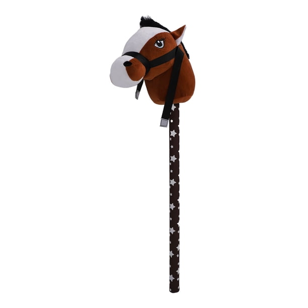 Juguete De Caballo Con Palo De Peluche, Palo De Peluche Con Pilas, Juego De Equitación, Sonidos De Galope Para Niños
