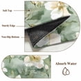 thumbnail image 6 of Round Rugs 3.3Ft, Sage Green Spring Floral Round Area Rug Washable Indoor Throw Carpet, Summer Botanical Farmhouse Soft Non Slip Circle Rug for Laundry Room Patio Home Decor Aesthetic, 6 of 8