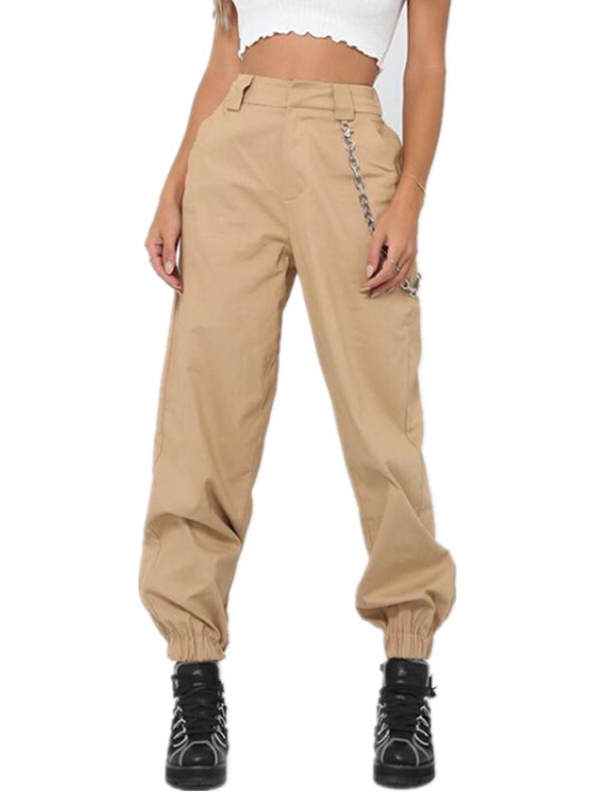 womens tapered jogging bottoms