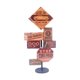 thumbnail image 1 of Letrero de madera para casa de muñecas Strade Fareast Limited decoración compacta Estilo C, 1 of 8