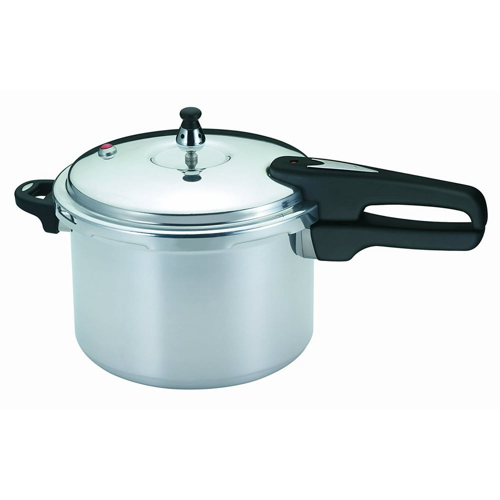 Mirro 6Quart Pressure Cooker Silver/Black