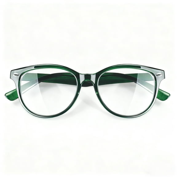 2.0 Reading Glasses for Men and Women, Eyeglasses, Computer Eye Glasses, Green