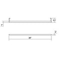 thumbnail image 3 of Sonneman 2814.25-3 Thin-Line Indirect Light 36" Wide Integrated Led Bath Bar 3000K - Black, 3 of 7
