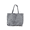 Black, variant on Women Gingham Canvas Tote Bag, Reusable Shopping Shoulder Bag, Lightweight Plaid Handbag for School Work Outdoor Daily Use