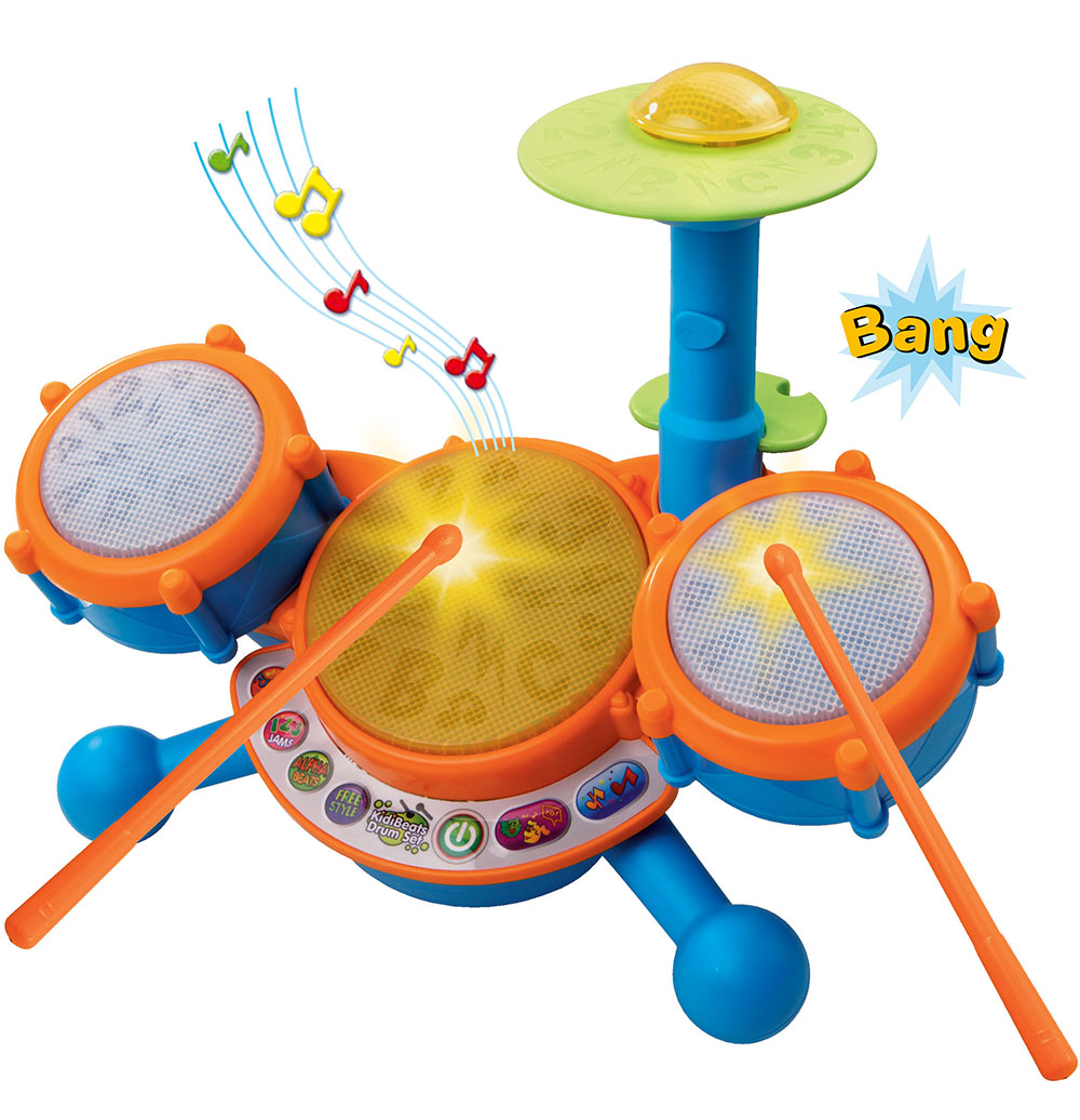 Vtech KidiBeats Drum Set Music Toy for Kids Ages 2+ - image 4 of 9