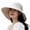 Beige, variant on rygai Womens Hat Women Hat Foldable Lightweight Decorative Washable Space-saving Breathable Good-looking Wide Brim Soft Sun Hat Daily Hat Light Pink