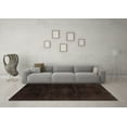 thumbnail image 3 of Ahgly Company Indoor Square Abstract Brown Modern Area Rugs, 8' Square, 3 of 4