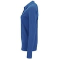 thumbnail image 3 of SOLS Womens Perfect Long Sleeve Pique Polo Shirt, 3 of 4