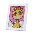 thumbnail image 4 of Pinturas de diamantes,5D DIY Diamante Pintura Forma especial Diamante Animales lindos Diamante Kits Meterk F, 4 of 7