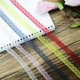 thumbnail image 3 of Chicmine 10 Yards Lace Ribbon 15mm Wide Trim DIY Fabric Wedding Decorative Sewing Rope, 3 of 11