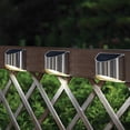 thumbnail image 2 of Classy Caps Solar LED Outdoor Deck & Wall Light - Stainless Steel, 2 of 9