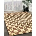 thumbnail image 3 of Ahgly Company Machine Washable Indoor Rectangle Abstract Sun Yellow Area Rugs, 4' x 6', 3 of 7
