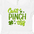 thumbnail image 4 of Inktastic St. Patrick's Day Can't Pinch This Hand Lettering Girls Baby Dress, 4 of 5