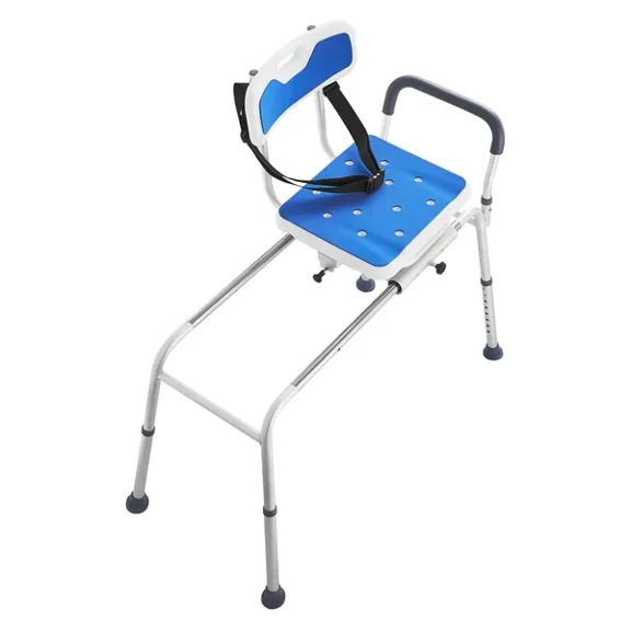 Sliding Tub Transfer Bench Shower Chair 360 Degree Swivel Seat 400 LBS Capacity