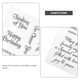 thumbnail image 3 of FENGGUIQU Pegatinas De Papel Para Scrapbooking Con En Inglés En Decorativas Multicolor, 3 of 6