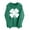 Green 4, variant on hotojiny St. Patrick's Day Hoodies for Women Cute Fashion Long Sleeve Sweatshirts Lightweight Casual Loose Pullover Tops