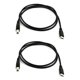 thumbnail image 1 of 2X USB-C USB 3.1 Tipo C Macho a USB 2.0 Tipo B Macho Cable de Datos Teléfono Impresora, 1 of 6