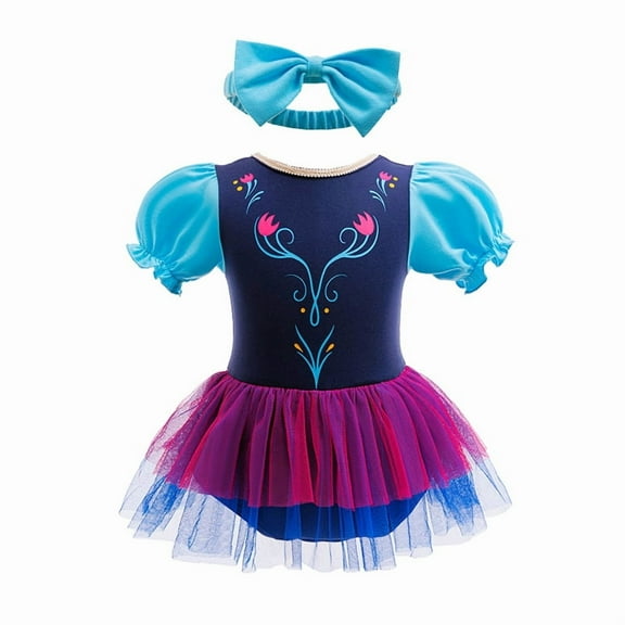 Bellafa Christmas Baby Princess Tutu Fancy Dress Infant Girl Tulle Romper Onesie Birthday Party Dresses with Headband 6-24M