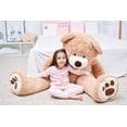 thumbnail image 2 of Peluche gigante IKASA con forma de oso de peluche, 160 cm, color marrón, 2 of 9