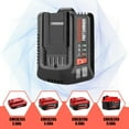 thumbnail image 5 of 2Pack 20V 3.6Ah Replacement Craftsman V20 Craftsman 20V Lithium Battery and Charger Kit for CMCB202 CMCB204 CMCB206 CMCB201 CMCB100 CMCB124, 5 of 13