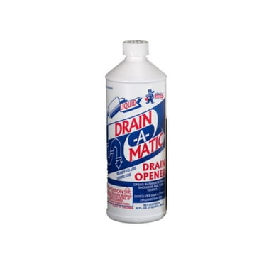 Utility Wonder 25-4010 One (1) Quart Liquid Drain-A-Matic Non Acidic Drain Cleaner