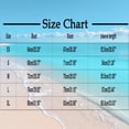 thumbnail image 3 of FRSASU Women's Plus Size Triangle Bikini Sets 3 Piece Swimsuits with Side Ruched Drawstring Cover Up Black L(L), 3 of 7