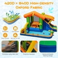 thumbnail image 5 of Infans 8-in-1 Inflatable Bounce House Water Park w/ Slide Water Cannon Blower Excluded, 5 of 7