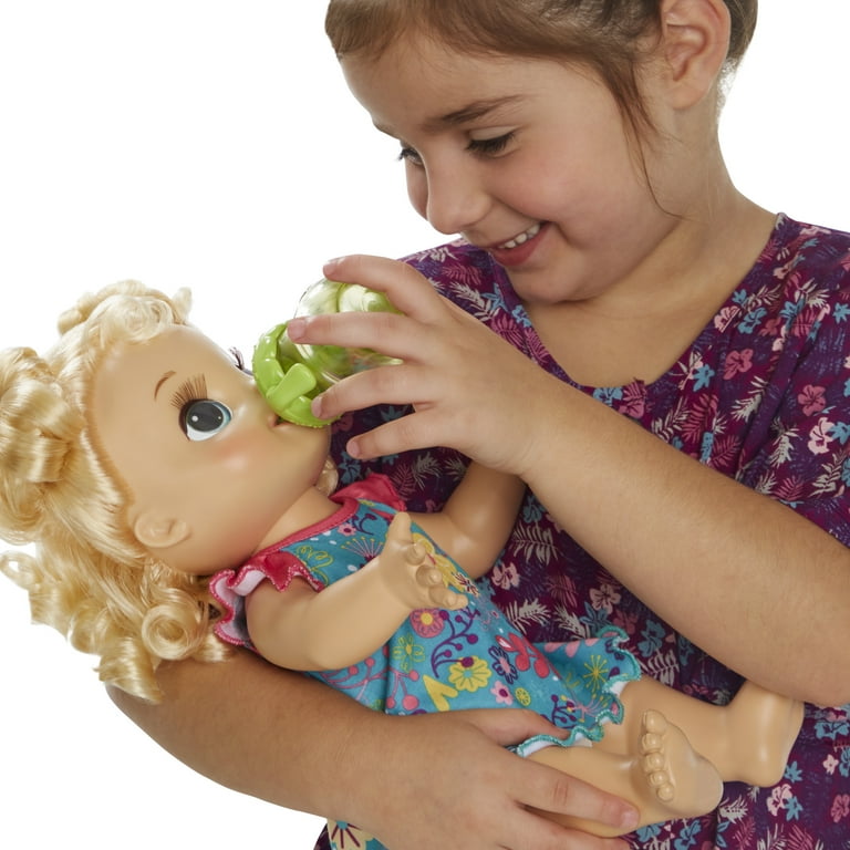 Baby alive blonde curly hair hotsell