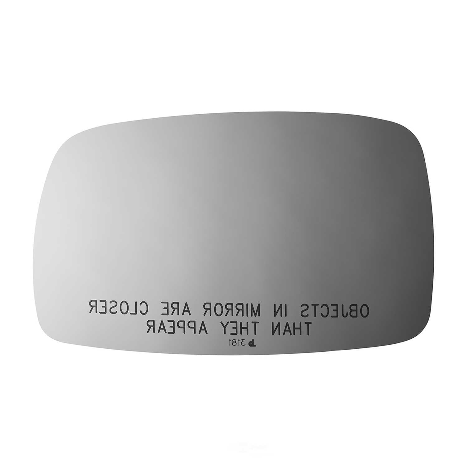 Burco Side View Mirror Replacement Glass - Clear Glass - 3181