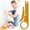 Yellow*6, variant on Mini Wire Stripper Cable Stripper Tool Small Wire Stripper for Network Cable UTP STP CAT5 CAT6 Telephone Wire Punch Down Cutter Portable Wire Stripping Tool 1 Pack