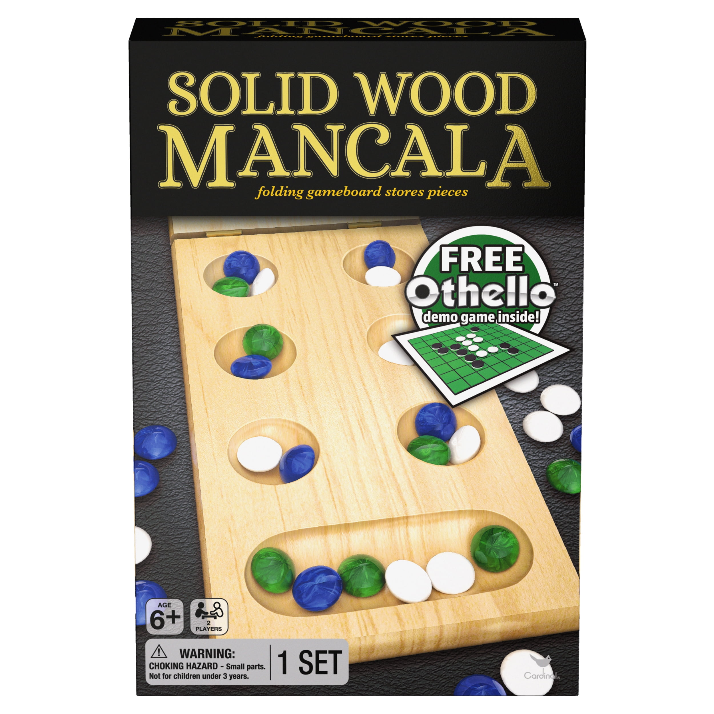 Deluxe Wood Mancala by Cardinal Learningsmith SG_B00000JD4Q_US