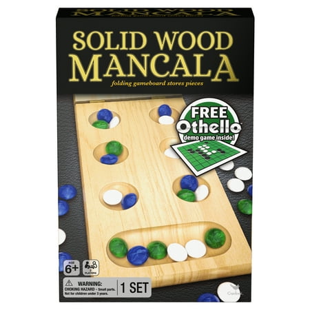Solid Wood Folding Mancala Strategy Game (Best Smartphone Strategy Games)