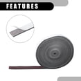 thumbnail image 6 of 1 Pc 26.25Ft 8m Length Universal Automobile Interior Trim Strip Car DIY Strip Faux Leather Red Stitch, 6 of 6