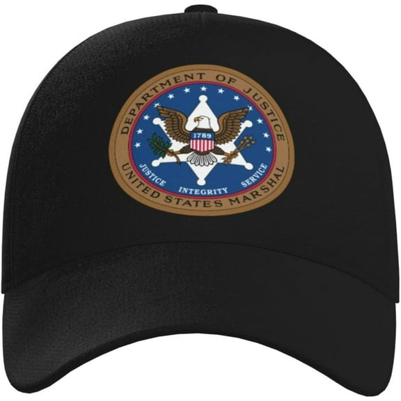 US Marshals Service Adjustable Baseball Cap Men's and Women Casual Baseball Caps